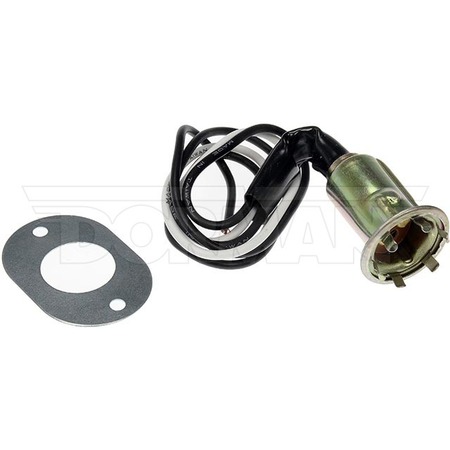 MOTORMITE 3-Wire Light Socket With Adapter Plate Headlight Socke, 84725 84725